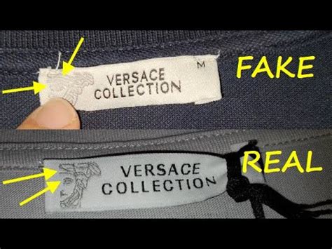 how to spot fake versace shirts